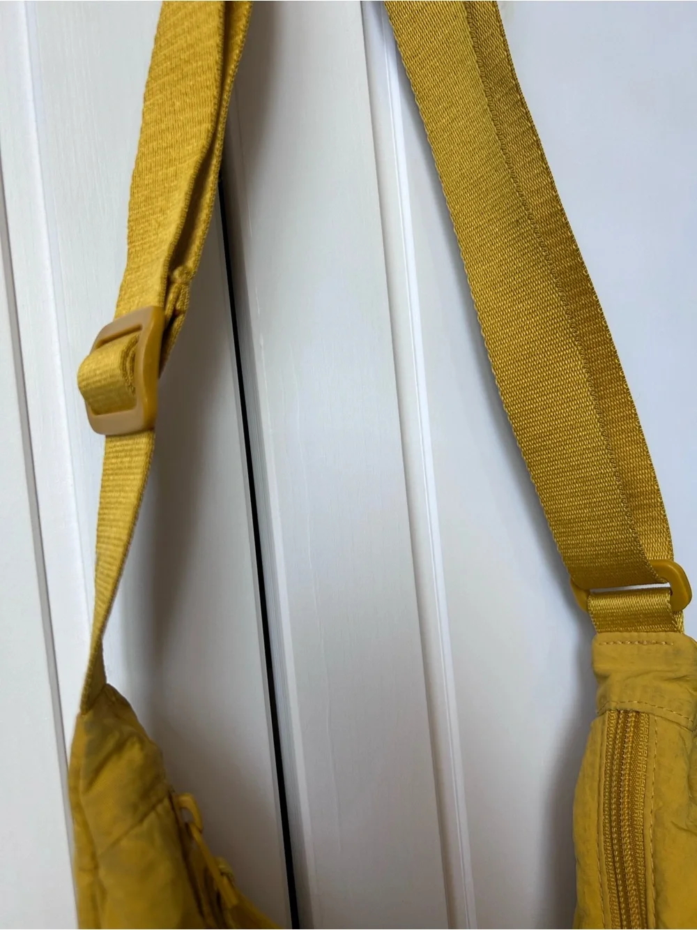 Uniqlo Mustard Yellow Crescent Shoulder Bag